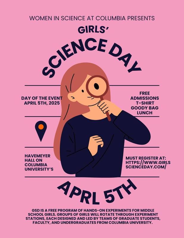 M.S. 319 students at Girls' Science Day